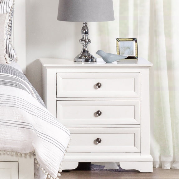 SALA MKII SALA MKII QUEEN BEDROOM SUITE TALLBOY 4 PCE - WHITE