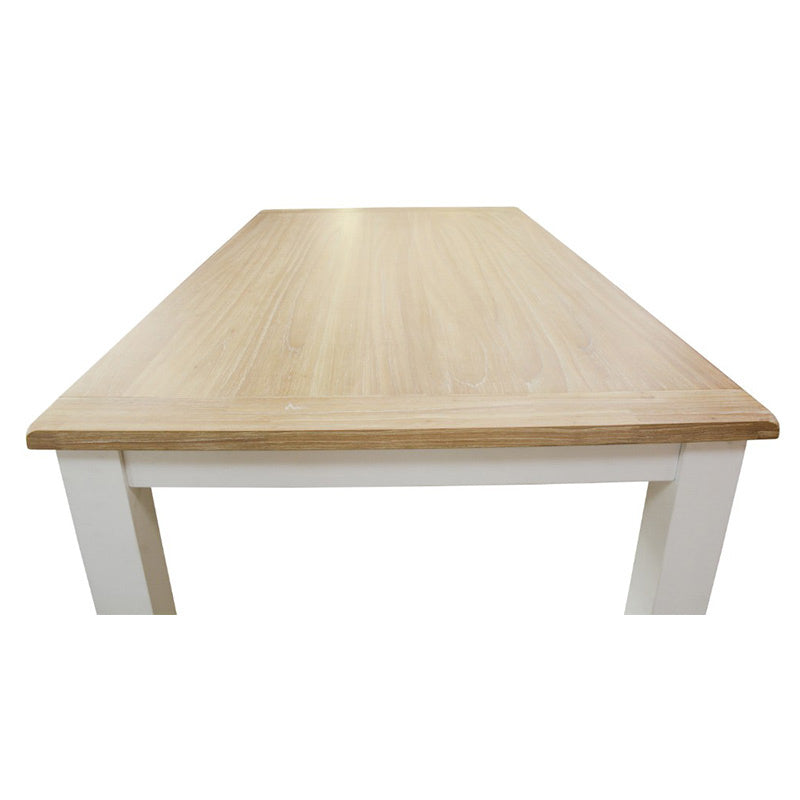 SHELLWOOD SHELLWOOD DINING TABLE - 1800X1000 - LIGHT OAK/WHITE