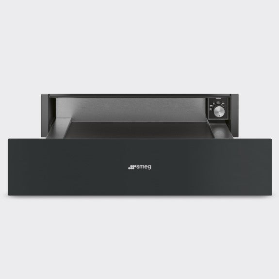 SMEG WARMING DRAWER CLASSIC BLACK 60cm
