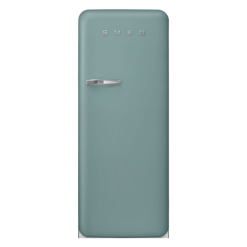 SMEG 50'S STYLE RETRO REFRIGERATOR R/HAND HINGE - EMERALD GREEN 270L