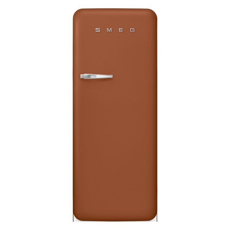 SMEG 50'S STYLE RETRO REFRIGERATOR R/HAND HINGE - RUST 270L