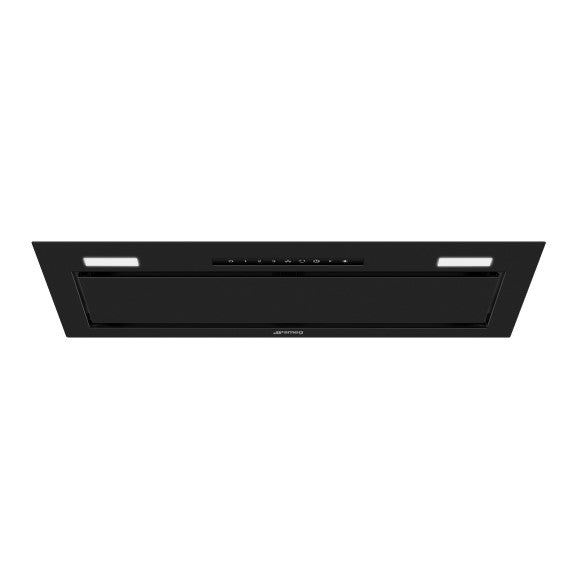 SMEG CLASSIC UNDERMOUNT RANGEHOOD WITH AUTOVENT 2.0 - MATTE BLACK 60cm