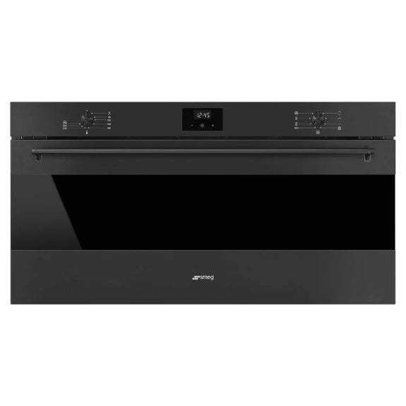 SMEG GIANT OVEN MATT BLACK 90cm