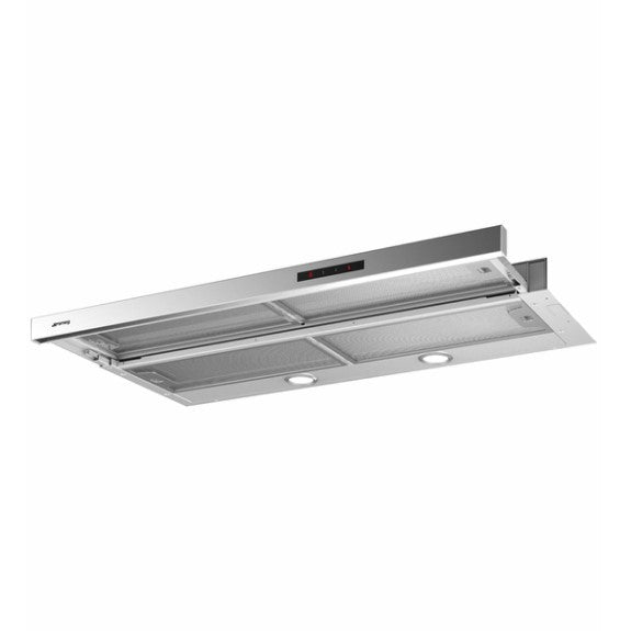 SMEG DELUXE SLIDEOUT RANGEHOOD 90cm