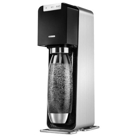 SODA STREAM SOFT DRINK MAKER POWER BLACK