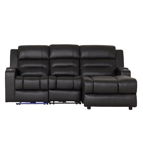 SPIELBERG SPIELBERG BLK - LEATHER - RHF ELECTRIC CHAISE