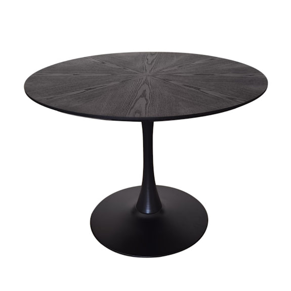 SPIN SPIN DINING TABLE - 1000 ROUND - BLACK