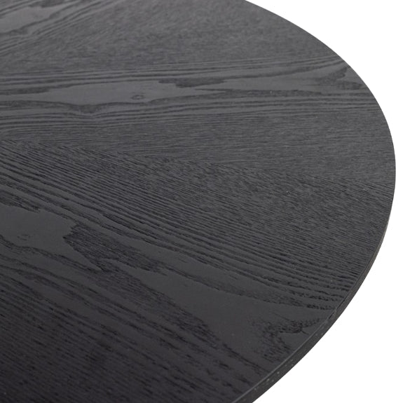 SPIN SPIN DINING TABLE - 1000 ROUND - BLACK