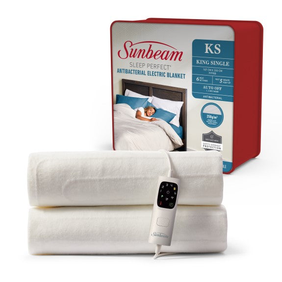 SUNBEAM SLEEP PERFECT ANTI-BACTERIAL KING SINGLE