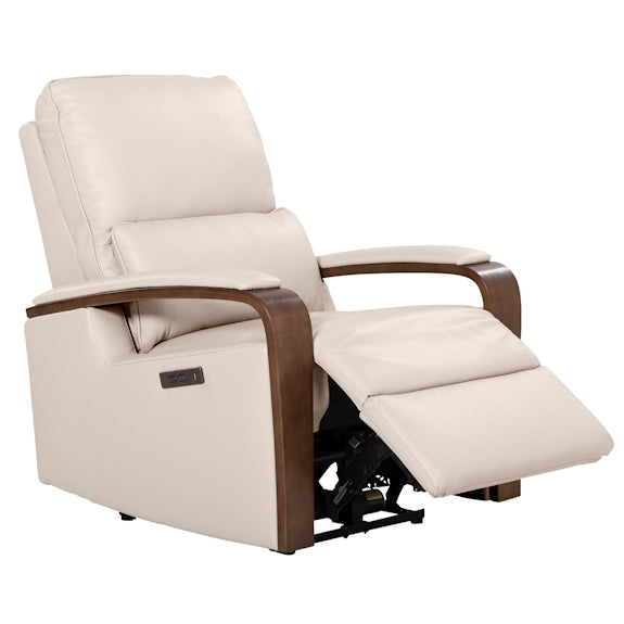 TREVISO TREVISO TAUPE - LEATHER - 1S ELECTRIC RECLINER
