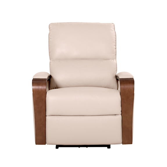 TREVISO TREVISO TAUPE - LEATHER - 1S ELECTRIC RECLINER