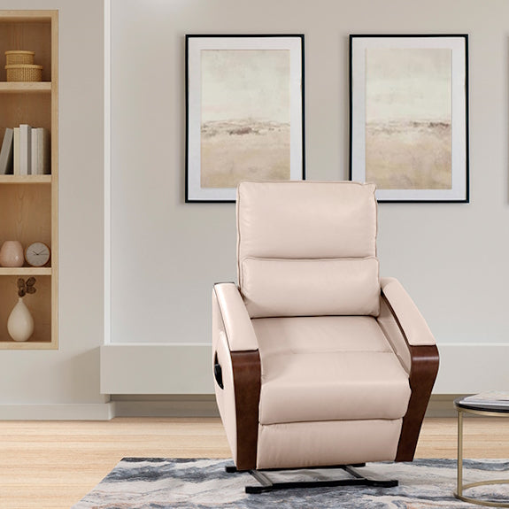 TREVISO TREVISO TAUPE - LEATHER - 1S LIFT CHAIR