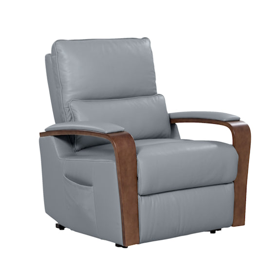 TREVISO REVISO POWDER BLUE - LEATHER - 1S LIFT CHAIR