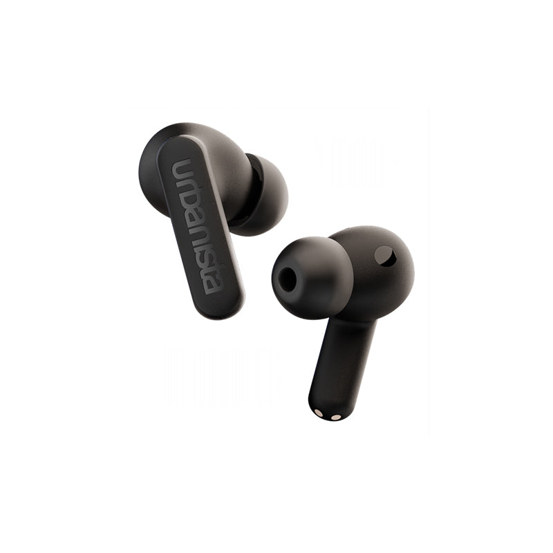 URBANISTA PHOENIX SOLAR POWERED EARPHONES MIDNIGHT BLACK