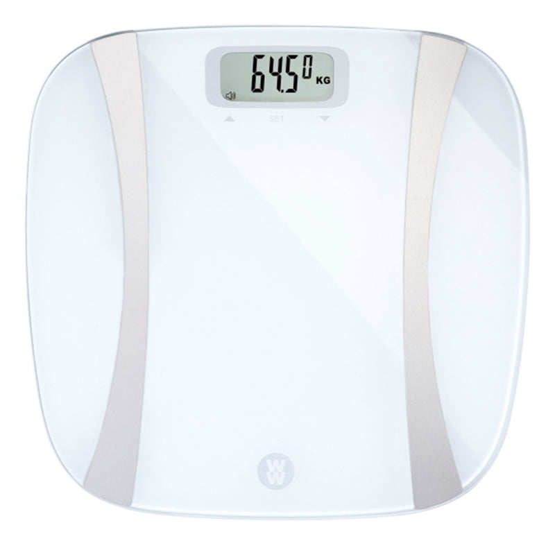 WeightWatchers IQ Talking Body Analysis Smart Scale - White