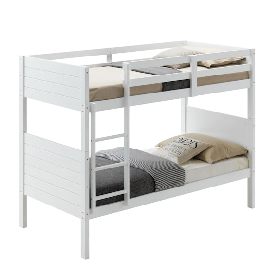 WELLING WELLING BUNK BED - SINGLE OVER SINGLE - WHITE