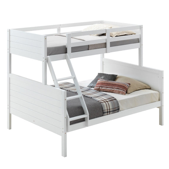 WELLING WELLING BUNK BED - SINGLE OVER DOUBLE - WHITE