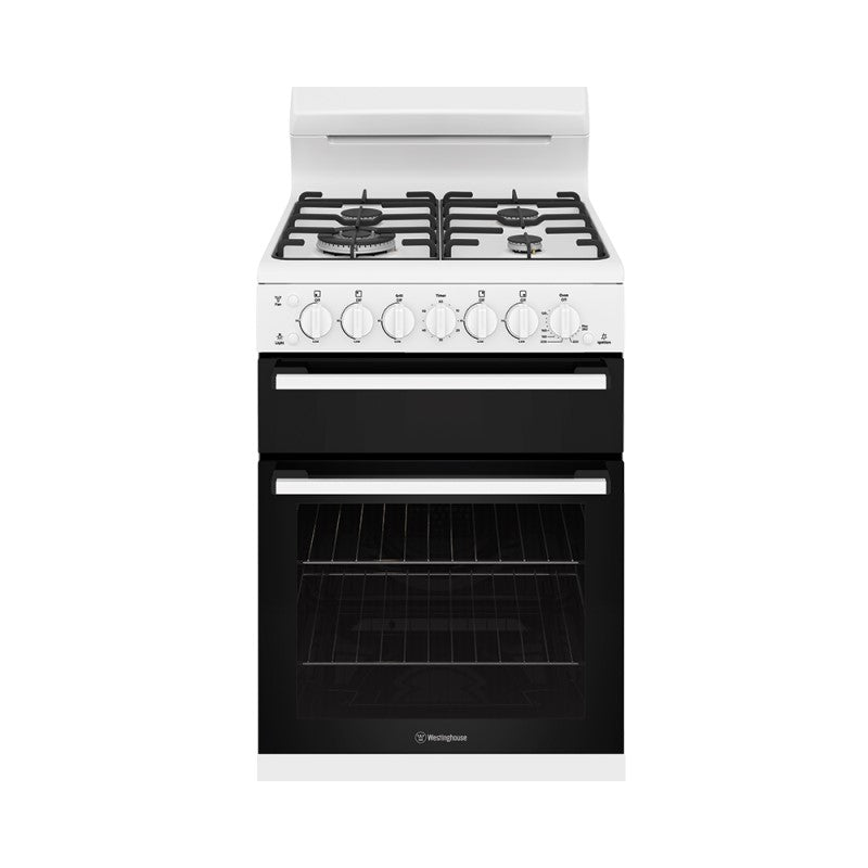 WESTINGHOUSE GAS FREESTANDING OVEN WITH SEPARATE GAS GRILL 54cm