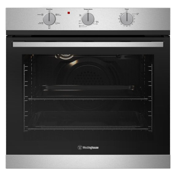 WESTINGHOUSE MULTI-FUNCTION 5 GAS OVEN STAINLESS STEEL 60CM