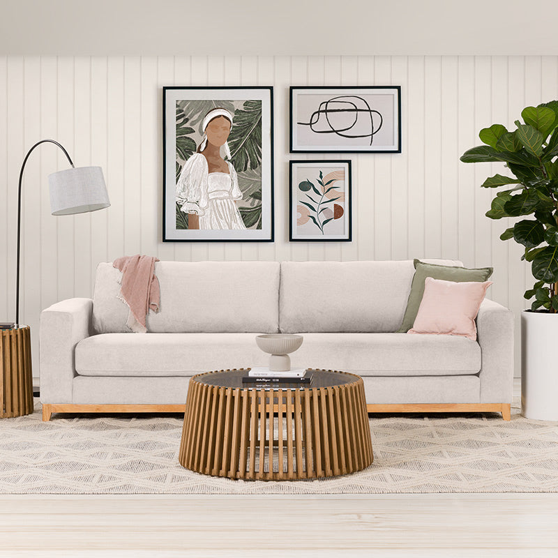 WILLOW WILLOW IVORY - FABRIC - 4S SEAT LOUNGE