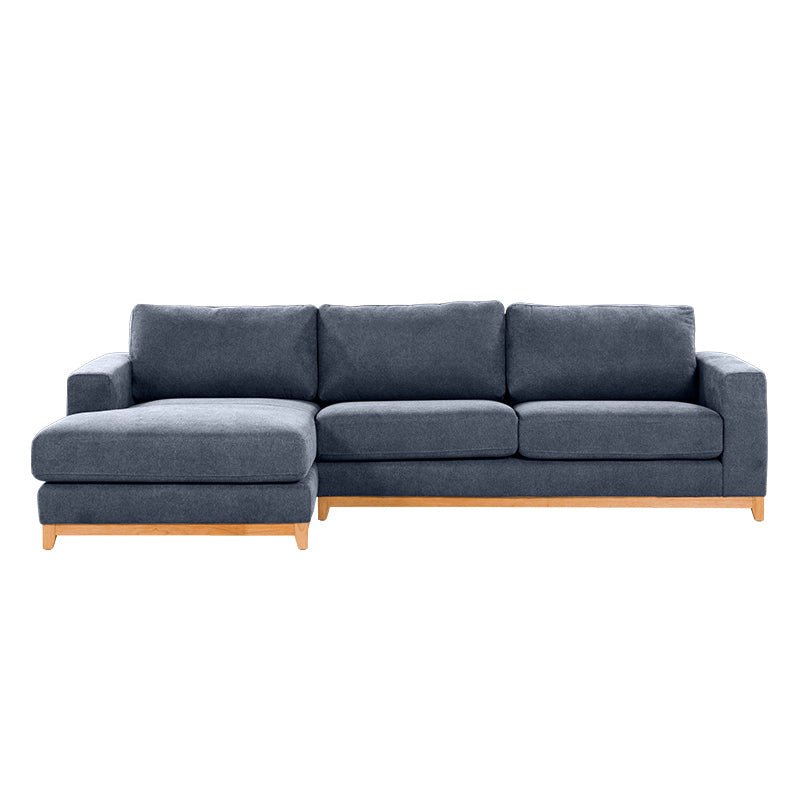 WILLOW WILLOW AZURE - FABRIC - 3S SEAT LOUNGE + LHF CHAISE