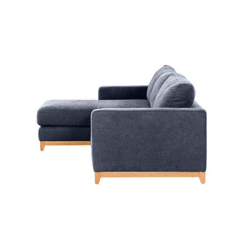 WILLOW WILLOW AZURE - FABRIC - 3S SEAT LOUNGE + LHF CHAISE