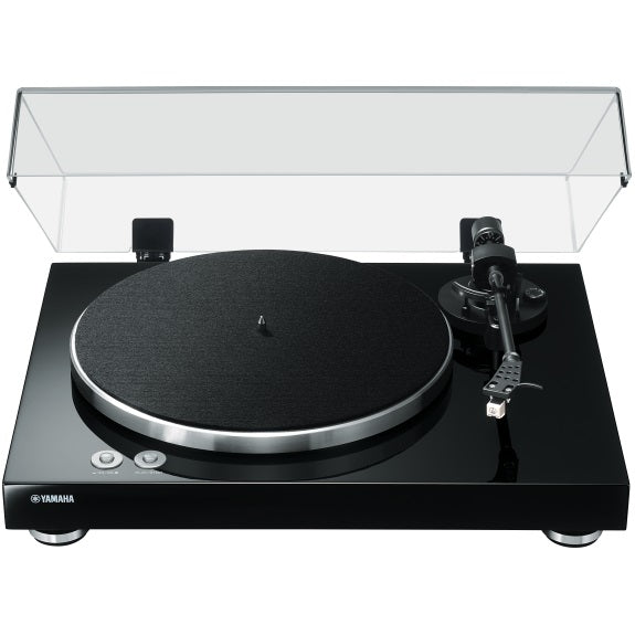 YAMAHA VINYL BELT DRIVE TURNTABLE BLACK