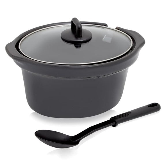 Westinghouse 3x2.5-Litre 3-Pot Slow Cooker - Black Stainless Steel