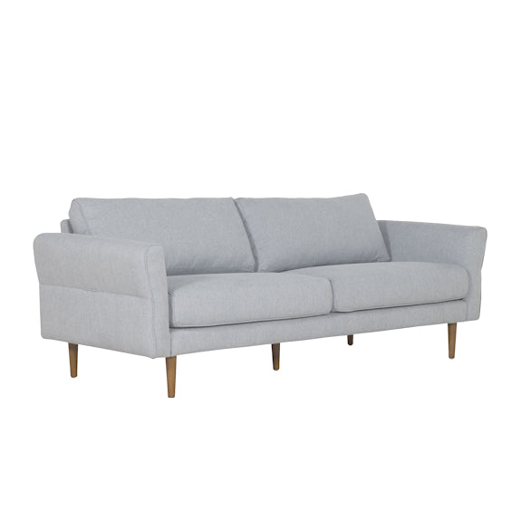 ABBEY ABBEY - DUCK EGG BLUE FABRIC - 3 SEAT SOFA