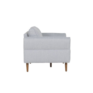 ABBEY ABBEY - DUCK EGG BLUE FABRIC - 3 SEAT SOFA