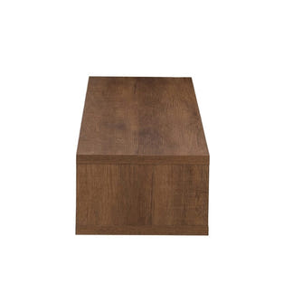 AIR AIR ENTERTAINMENT UNIT WALL MOUNT - 1500X390 - DARK OAK/BLK