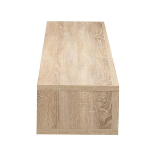 AIR AIR ENTERTAINMENT UNIT WALL MOUNT - 2000X390 - OAK/WHITE