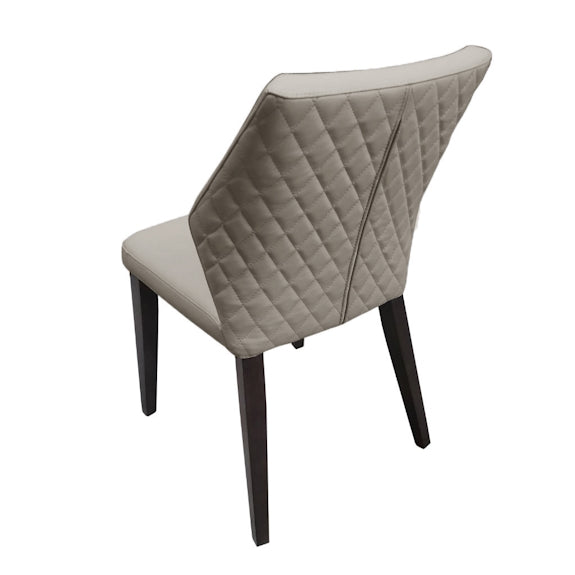 AIRES AIRES DINING CHAIR - LEATHER GREY