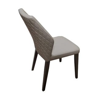 AIRES AIRES DINING CHAIR - LEATHER GREY