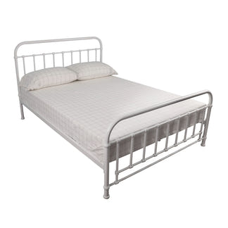 AKIRA AKIRA QUEEN METAL BED WHITE