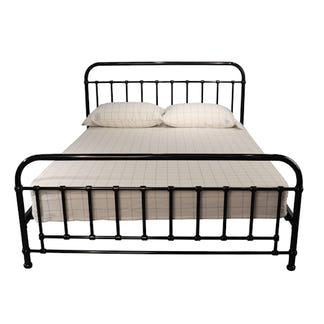 AKIRA AKIRA DOUBLE BED - BLACK
