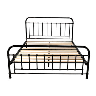 AKIRA AKIRA DOUBLE BED - BLACK