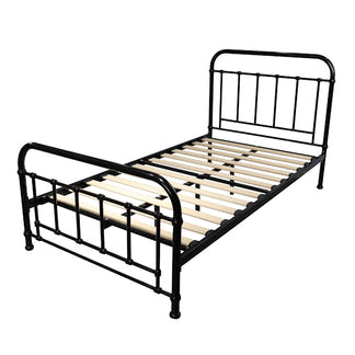 AKIRA AKIRA SINGLE BED - BLACK