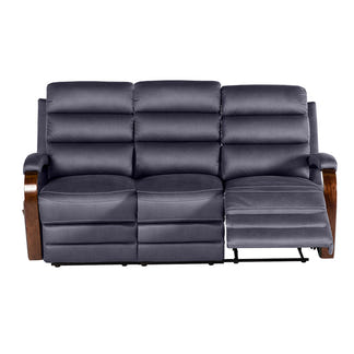 ALAMO ALAMO - NAVY FABRIC - 3 SEAT MANUAL RECLINER
