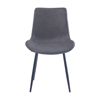 APOLLO APOLLO DINING CHAIR - PU GREY