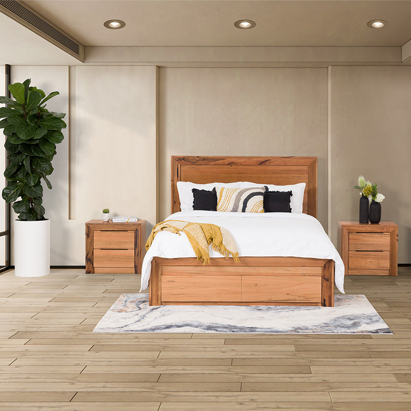 ARBOR ARBOR BEDSIDE TABLE - 2 DRAWER - MARRI