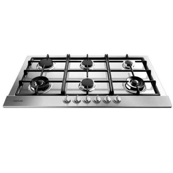 ARTUSI COOKTOP GAS 6 BURNER SS