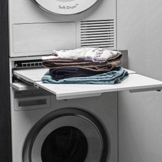 ASKO Single Pull-Out Shelf - White