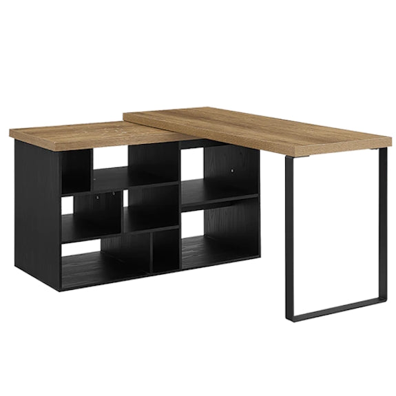 ASPIRE ASPIRE DESK - 1500X550 - DARK OAK/BLACK