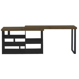ASPIRE ASPIRE DESK - 1500X550 - DARK OAK/BLACK