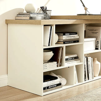 ASPIRE ASPIRE DESK - 1500X550 - LIGHT OAK/WHITE