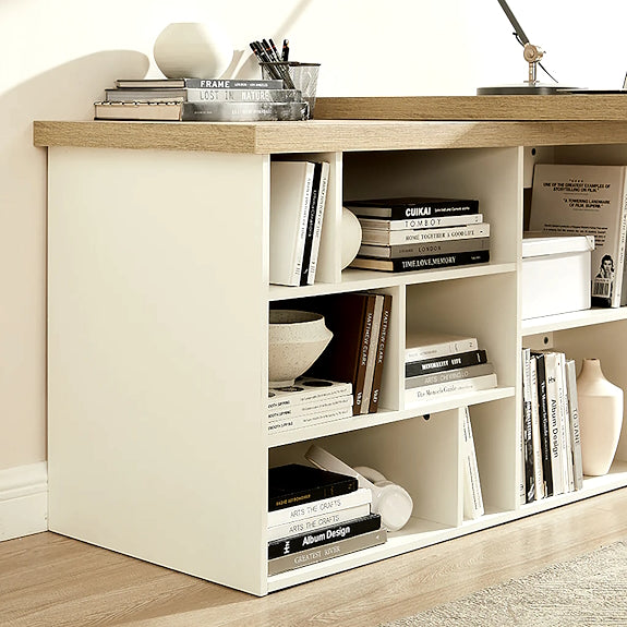 ASPIRE ASPIRE DESK - 1500X550 - LIGHT OAK/WHITE