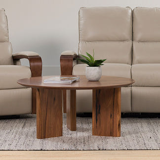 ATHERTON ATHERTON COFFEE TABLE - 1000 ROUND - NATURAL