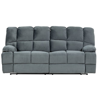 AUGUSTUS AUGUSTUS DARK GREY - FABRIC - 3 SEAT RECLINER