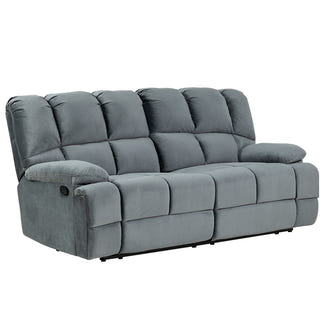 AUGUSTUS AUGUSTUS DARK GREY - FABRIC - 3 SEAT RECLINER